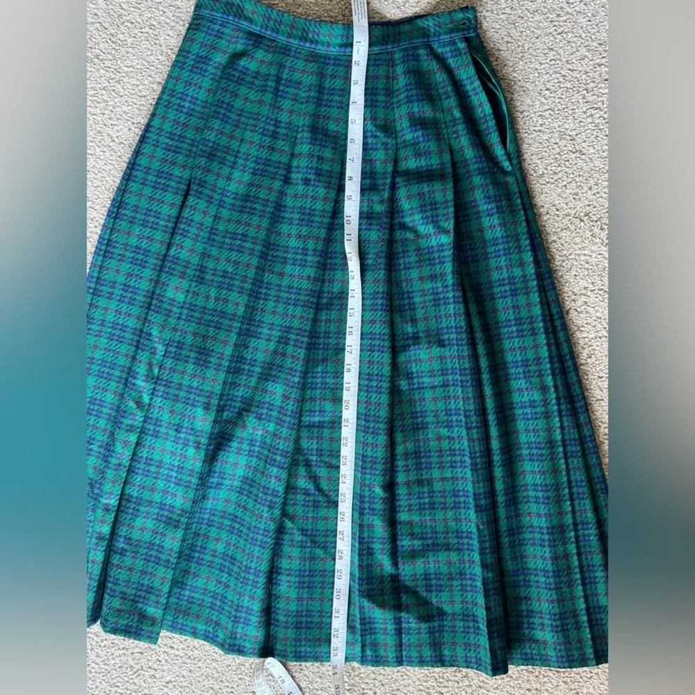 Vintage‎ 80s PENDLETON Wool Suit Blazer & Skirt Set